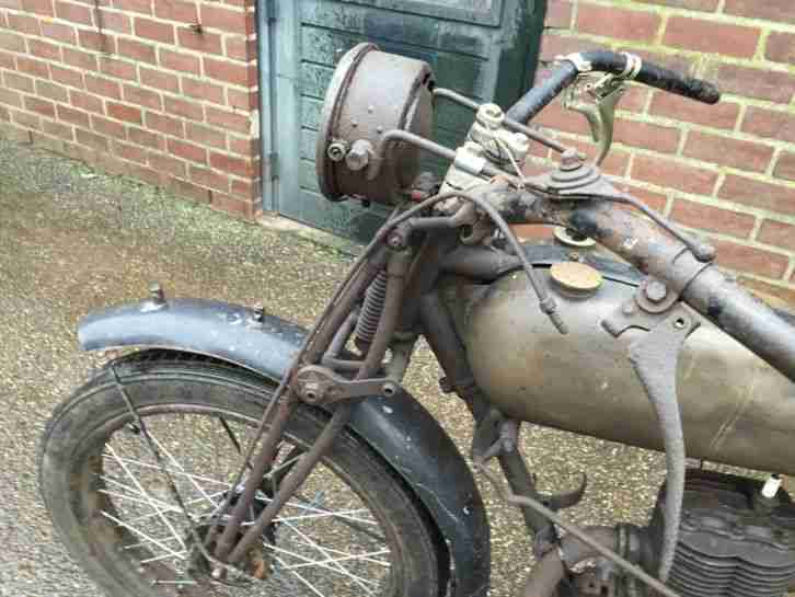 Puch Z220 baujahr 1922 noch mit den kupfertank zum restaurieren