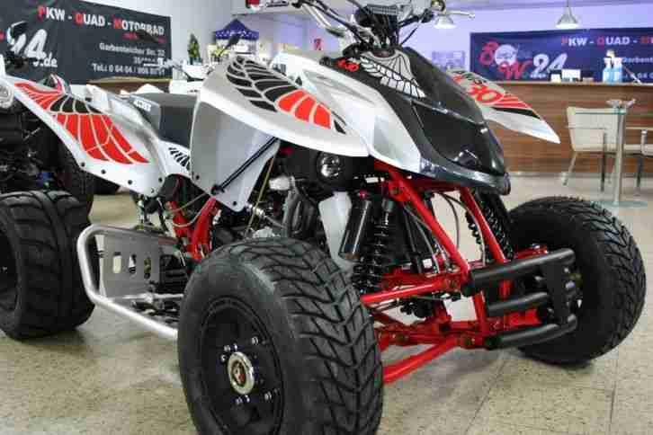 QUAD ACCESS MOTOR 400 ccm AMS 4.30 SUPERMOTO EFI LOF - NEU