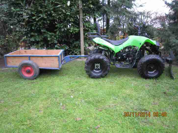 QUAD ATV 110cm3 mit Schneeschild
