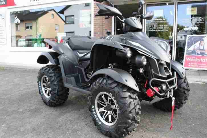 QUAD ATV TGB TARGET 600 EFI IRS 4x4 LOF BLACK EDITION - NEU - VERSANDKOSTENFREI