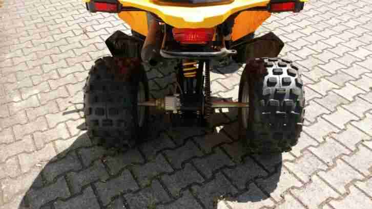 QUAD >> CAN-AM DS 250 << GELB INT. VERSION WENIG GEBRAUCHT PRIVATVERKAUF