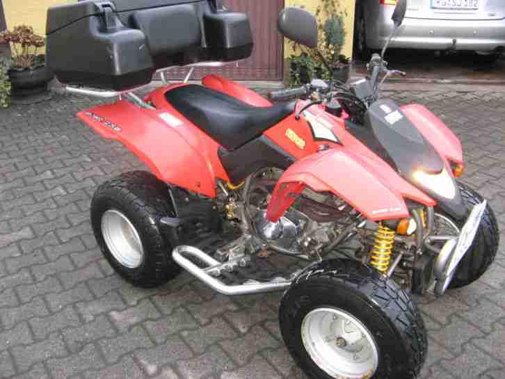 QUAD Derbi Streetfighter 250ccm BJ 2008 mit TÜV bis 05/2018