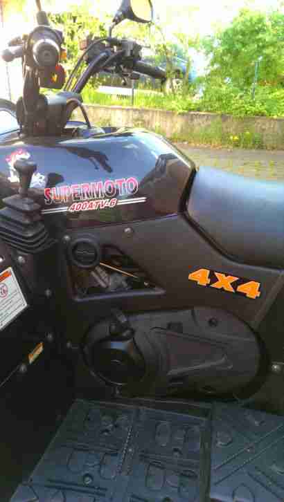 QUAD HUANSONG 400ccm mit Straßenzulassung,TÜV bis 07.2017