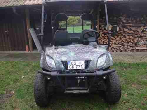QUAD - UTV JIANGSU LINHAI AH S4W - Allrad - AHK - Ladefläche kippbar - Seilwinde