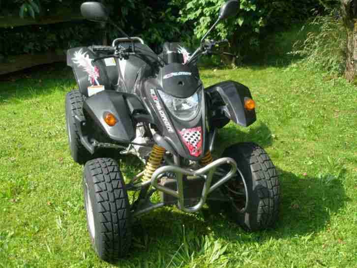 Quad 200 ccm mit Strassenzulassung