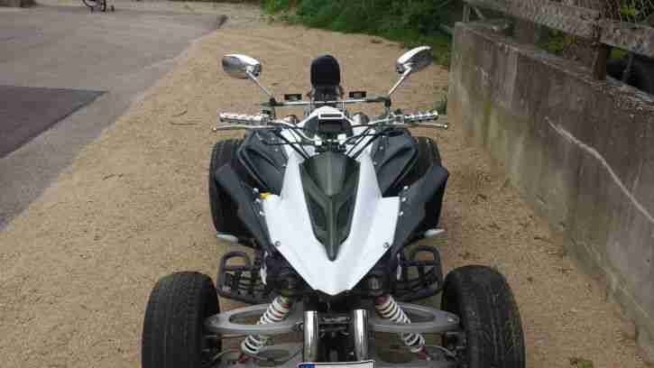 Quad 250ccm Streetfighter Chrom Edition Weiss