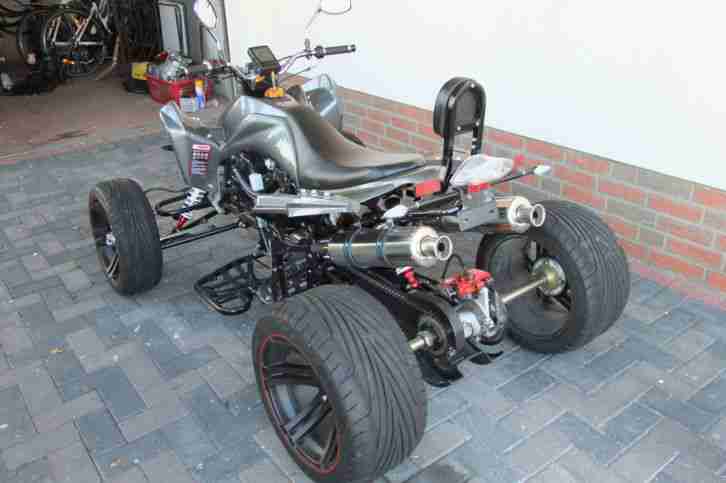 Quad 250ccm mit Strassenzulassung!garantierter Spaßfaktor!Carbonoptik!Garantie