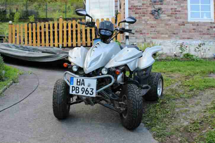 Quad 300 ccm Strassenzulassung Erstzulassung