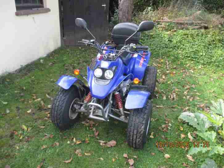 Quad 50 Kreidler in blau mit Straßenzulassung