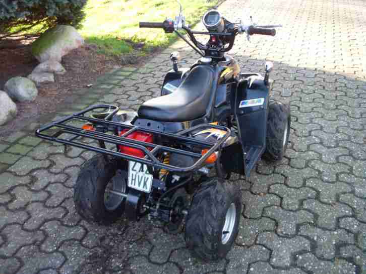 Quad 50 ccm mit Straßenzulassung