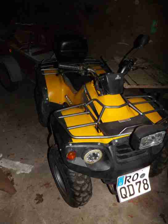 Quad AEON 180 Overland gelb