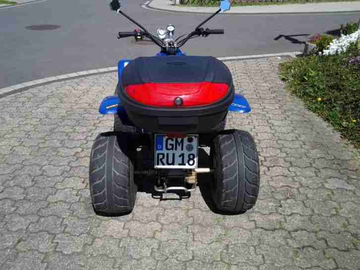 Quad ATV 150 ccm 8fach bereift TÜV 7.2016