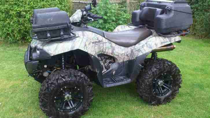 Quad ATV 4x4 Kawasaki Brute Force 750 Winterdienst Schneeräumung LoF Zulassung