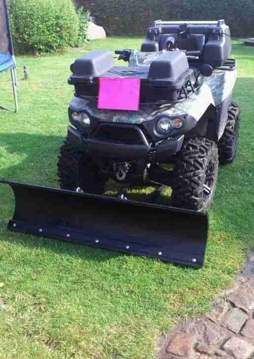 Quad ATV 4x4 Kawasaki Brute Force 750 Winterdienst Schneeräumung LoF Zulassung