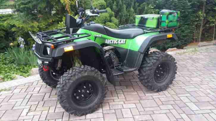 Quad ATV Arctic Cat 400 4x4 Seilwinde Koffer