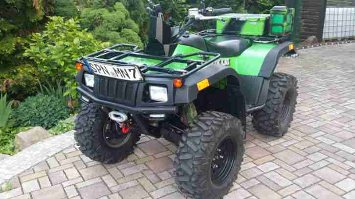 Quad/ATV Arctic Cat 400 4x4 Seilwinde Koffer keine Honda,Yamaha,CAN AM