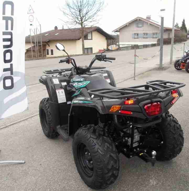 Quad/ATV CFMOTO CForce 450 S ONE NEU LOF 30 PS EFI IRS 4×4 400ccm Modell 2016