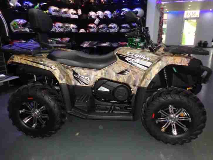 Quad/ATV CFMoto C-Force 450 EFI 4x4 400ccm inkl. LOF u. Schnees. od. Anhänger