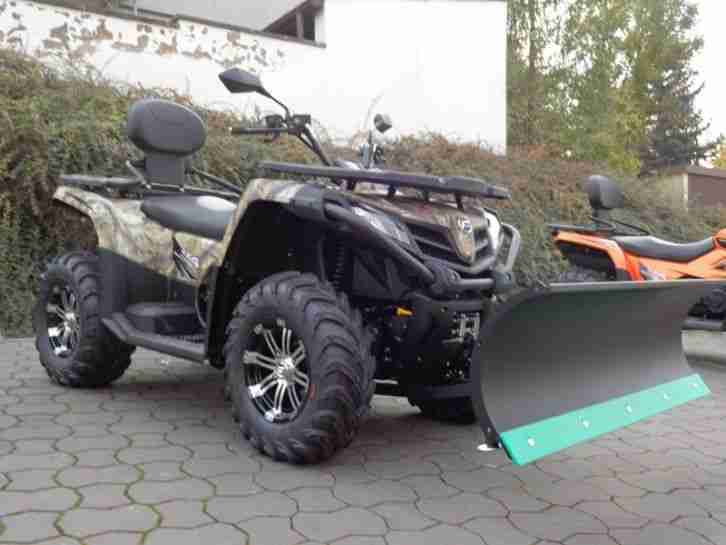 Quad/ATV CFMoto CForce 450 EFI 4x4 inkl. LOF,Schneeschild,Anhänger und Koffer