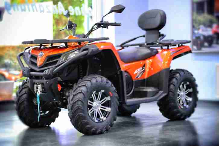 Quad/ATV CFMoto CForce 450 EFI 4x4 inkl. LOF,Schneeschild,Anhänger und Koffer