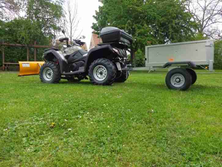 Quad/ATV CFMoto CForce 550 EFI 4x4 500ccm inkl. LOF ,Schnees., Anhänger,Koffer