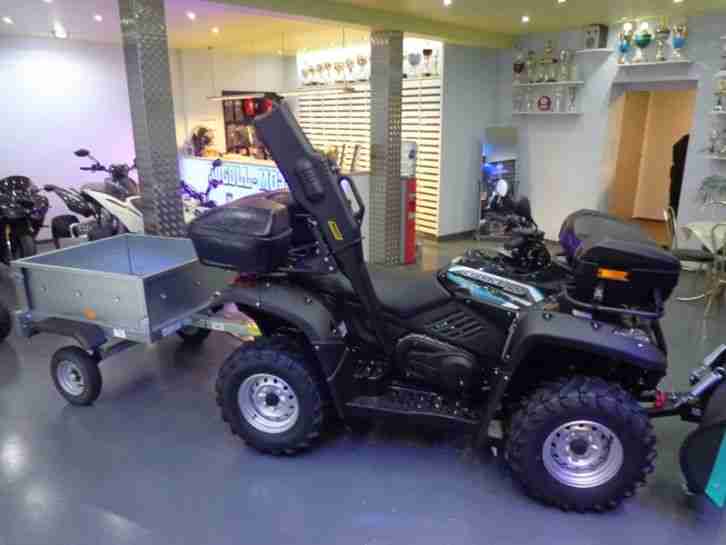 Quad/ATV CFMoto Terralander 500 4x4 incl. LOF und Schneeschild oder Anhänger
