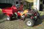 Quad ATV Dumper 200 ccm Automatik Rot mit