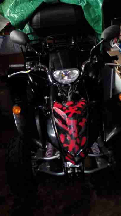 Quad ATV-Hisun 200 ccm-Quad für Bastler OHNE TÜV