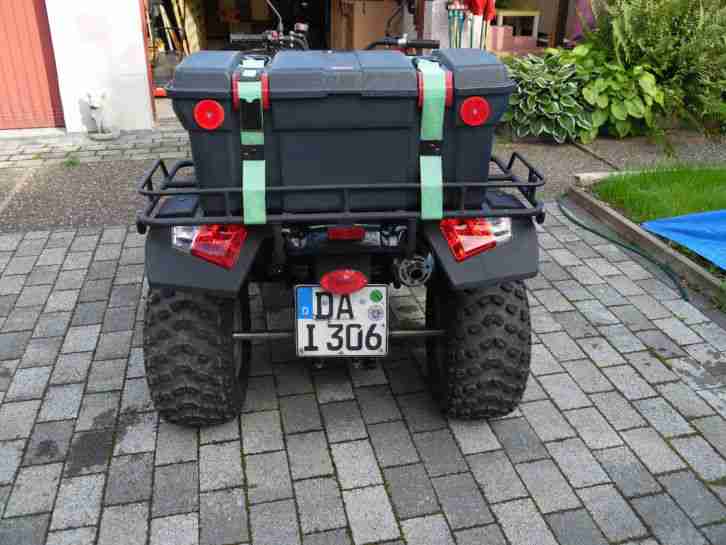 Quad ATV Hunter 250 mit Staßenzulassung,Seilwinde,Transportbox