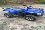 Quad ATV KYMCO MXU 250 R Bj2012 AHK Blau