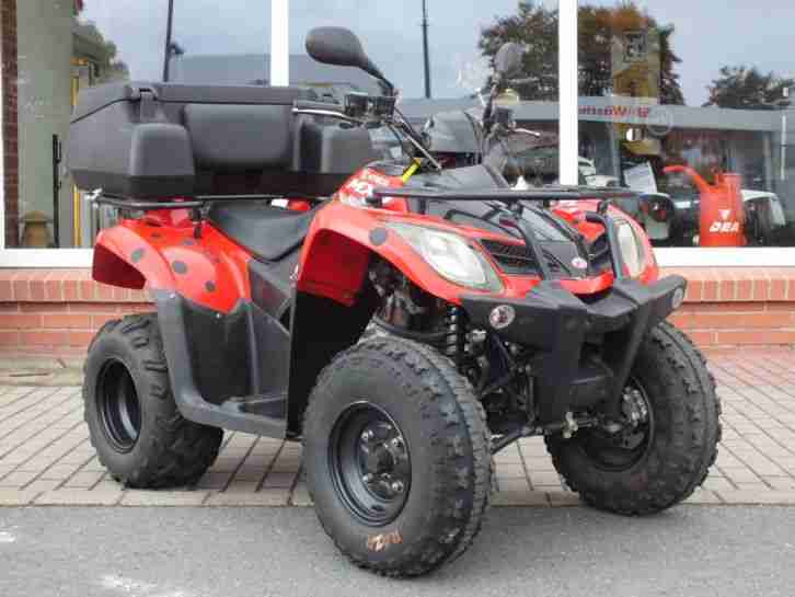 Quad ATV Kymco MXU 250 mit Kardanantrieb