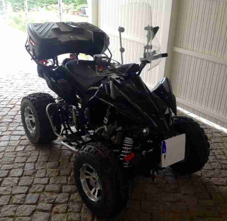 Quad, ATV, Lyda 203E-3, Eglmotor, Speedbird, 250cc, Straßenzulassung, schwarz