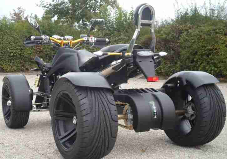 Quad/ATV Racing SPY 350ccm Schwarz/Matt neu Monster Tuning Edition auch 250CCM