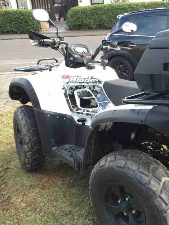 Quad ATV TGB Blade 500 IRS Allrad 4x4 incl. Topcase, Bj.2011, 420 km, TOP Zusta