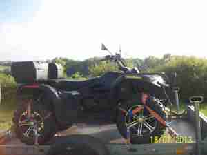 !! Quad ATV XY500 !! mit ALLRAD, Seilwinde, Koffer, 14" Alu, Sitz, AHK