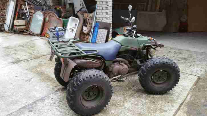 Quad ATV Yamaha Big Bear Yfm 350 FWT 4x4 Ackerschlepper Spaßquad Traktor 25 PS