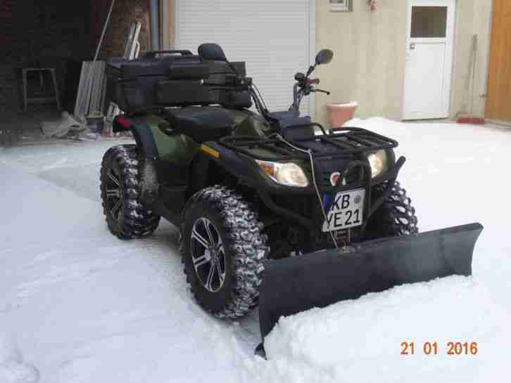 Quad, ATV, Zhejiang 500 ccm 4 x 4 LOF Koffer