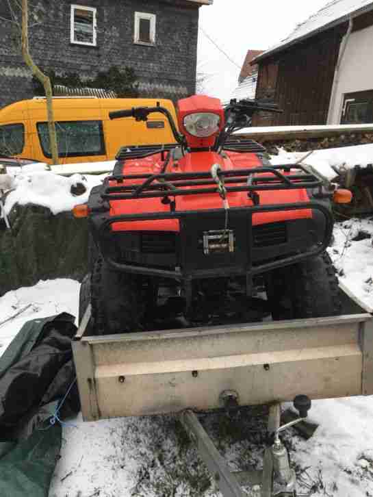 Quad Aeon Cobra 180 mit neuem Tüv (Schneeschild, Schneepflug, Salzstreuer)
