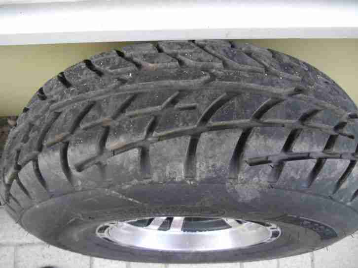 Quad Alufelgen mit neuen Reifen- Adly Herkules-255er hinten 185er vorne-Preis VB
