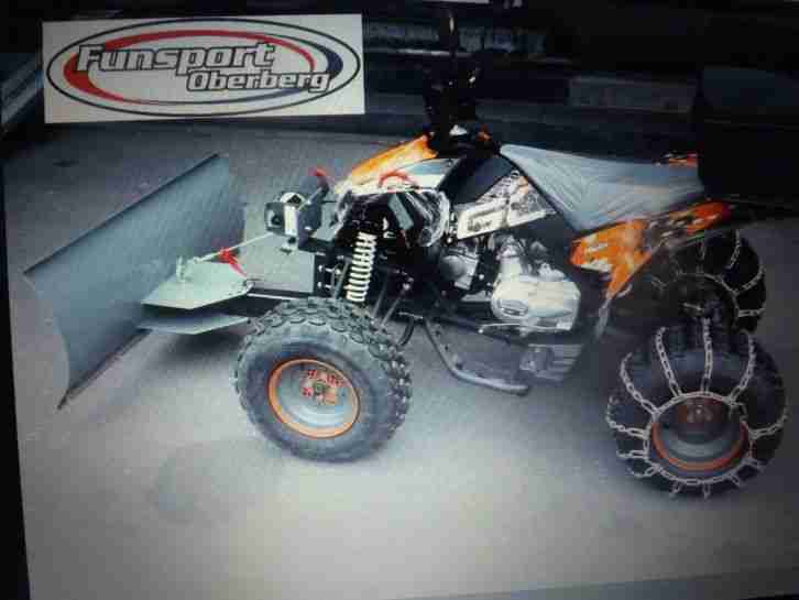 Quad Atv mit Schneeschild 50cc