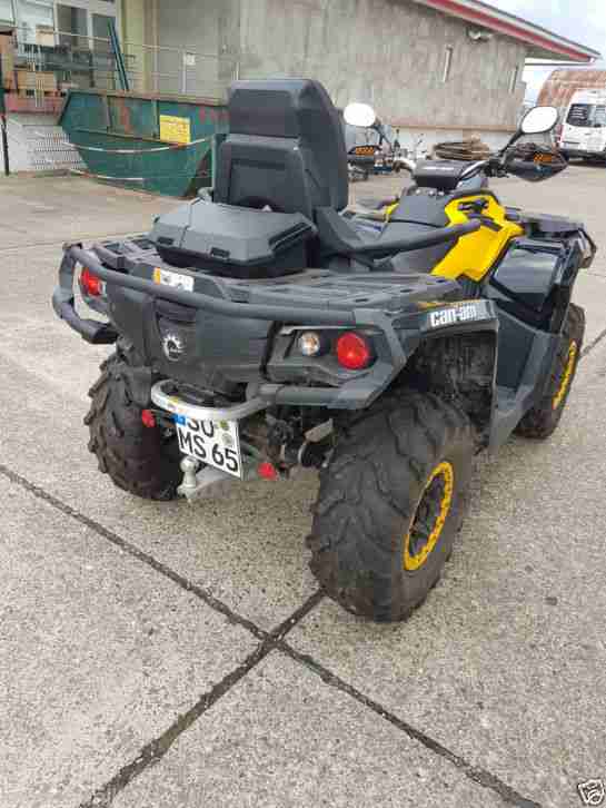 Quad Can Am Outlander 1000 MAX XTP 1550 Km 2014 LOF Seilwinde FOX