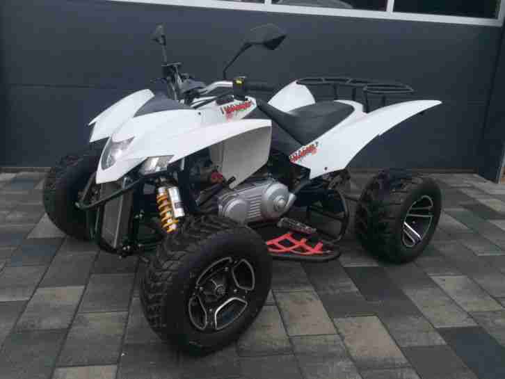 Quad Explorer Trasher 320 CC Super Moto EZ 06/13 2.Hand Top Gepflegt
