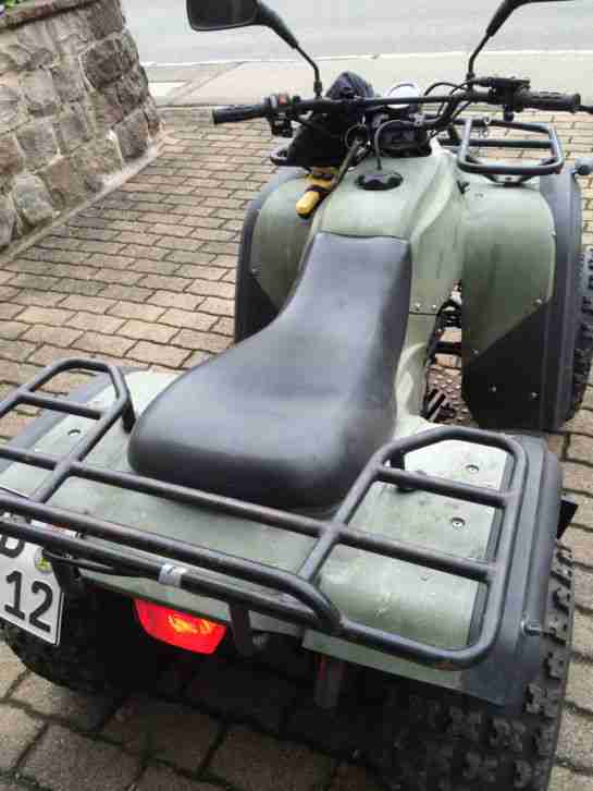 Quad Her Chee "Adly" ATV 300 mit TÜV & Schneeschild & Seilwinde