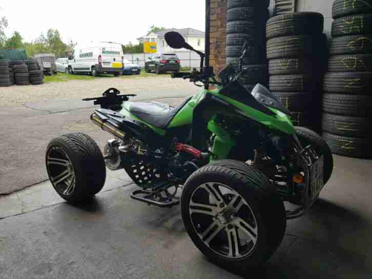 Quad JLA-21B-250 250er mit Straßenzulassung 2009er 2200km ca.