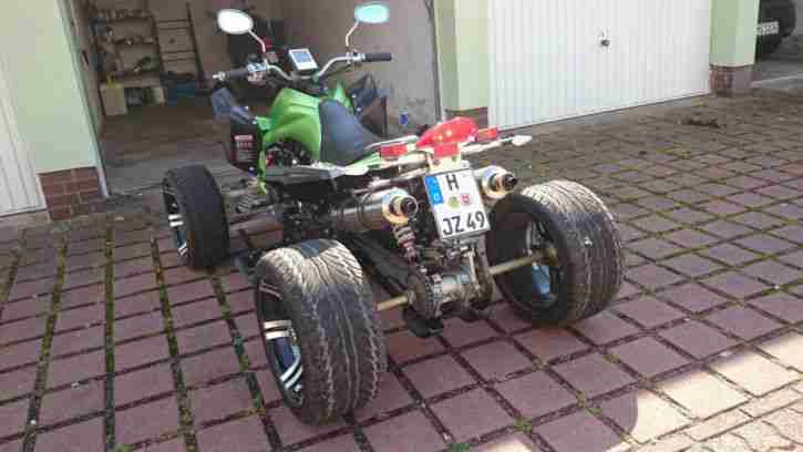 Quad Jinling JLA-21B. 1400km TÜV bis 01.2015