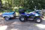 Quad KYMCO MXER 50 mit Anhänger