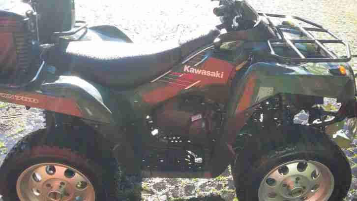 Quad Kawasaki 750 KVF 4x4 Gelände und