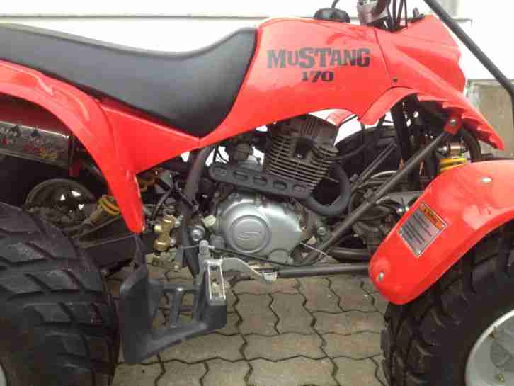 Quad Kreidler Mustang 170 / 15 PS mit Schneeschild 320 km Gesamtlaufleistung