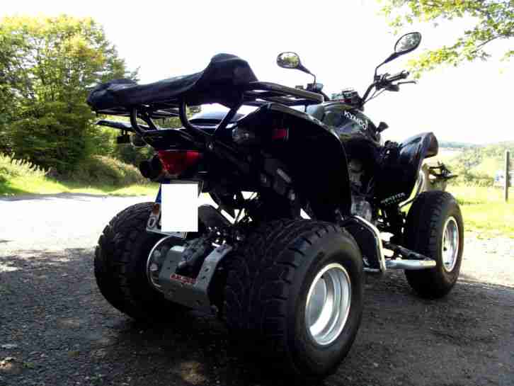 Quad Kymco KXR 250 / Maxxer,Schwarz,TÜV NEU,Viele Neuteile,Super Optik + Tuning