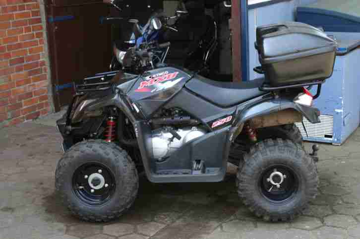 Quad Kymco MXU 250 mit TÜV u. Straßenzulassung